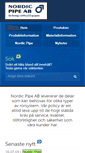 Mobile Screenshot of nordicpipe.se